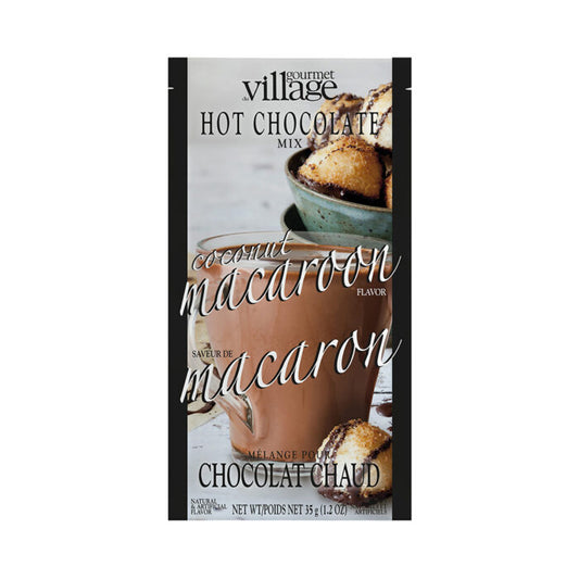 Gourmet Du Village Hot Chocolate - Dessert - Coconut Macaroon