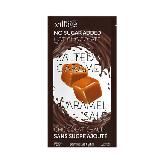 Gourmet Du Village Hot Chocolate - No Sugar Added - Salted Caramel