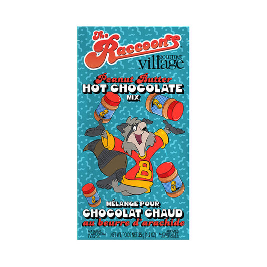 Gourmet Du Village hot Chocolate - The Raccoons - "Bert" (Peanut Butter)