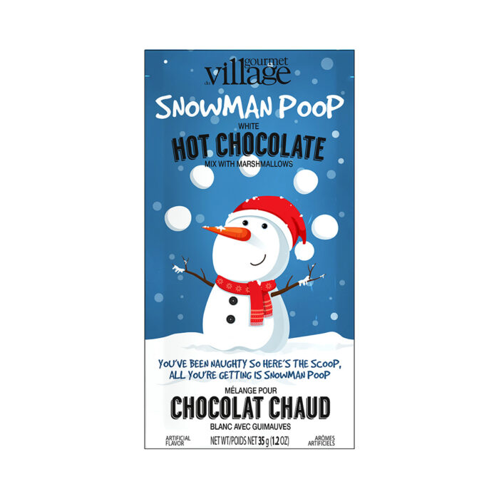 Gourmet Du Village Hot Chocolate - Festive - Snowman Poop