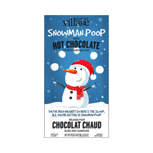 Gourmet Du Village Hot Chocolate - Festive - Snowman Poop