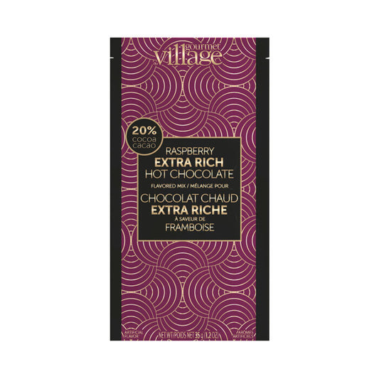 Gourmet Du Village Hot Chocolate - Dessert - Extra Rich Raspberry
