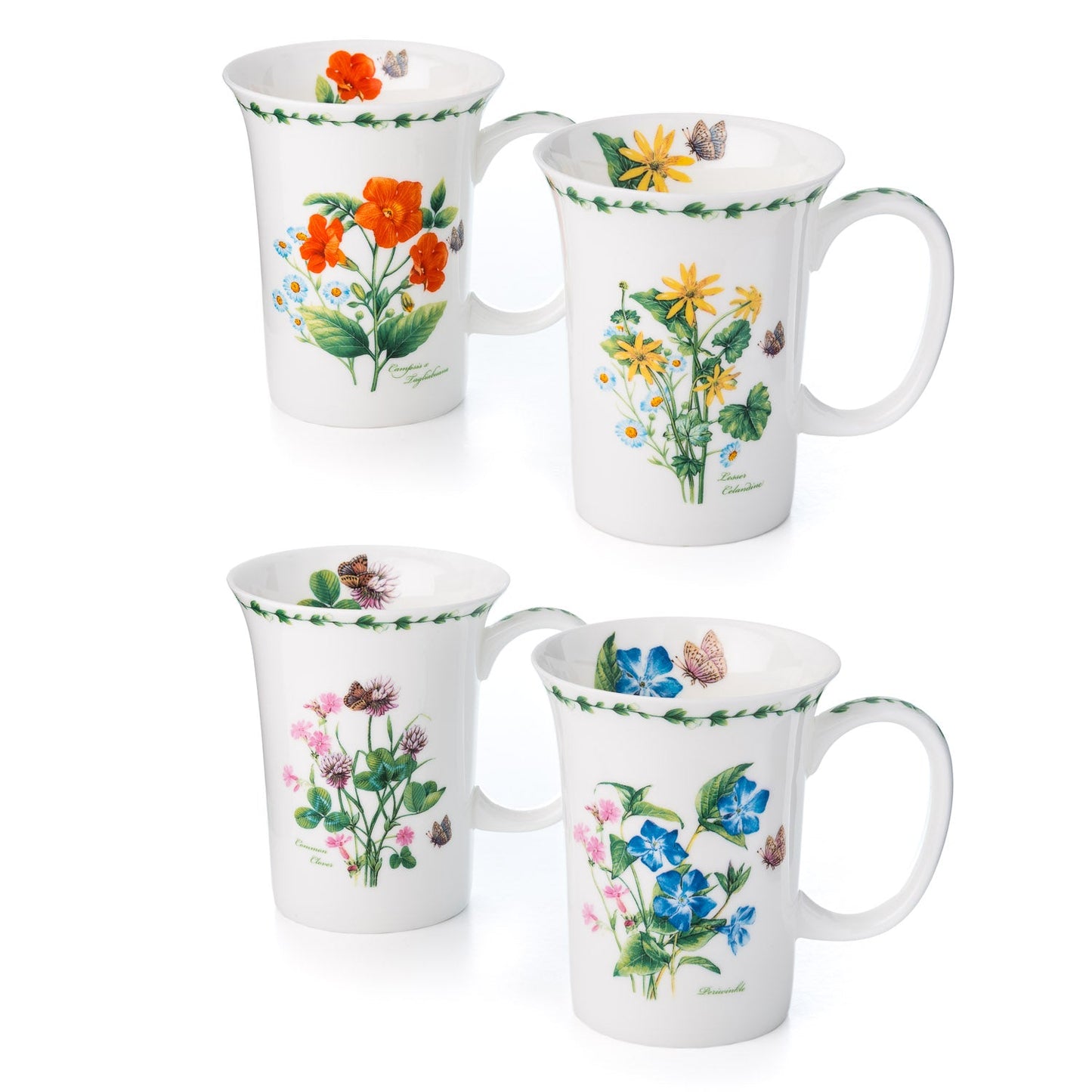 McIntosh 4 Mug Set - Garden Meadow