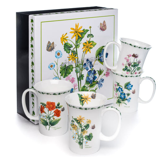 McIntosh 4 Mug Set - Garden Meadow