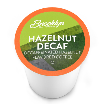 Brooklyn Bean Coffee Hazelnut Decaf 40 CT
