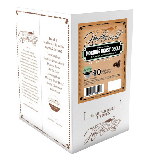 Hamilton Mills Morning Roast Decaf 40 CT