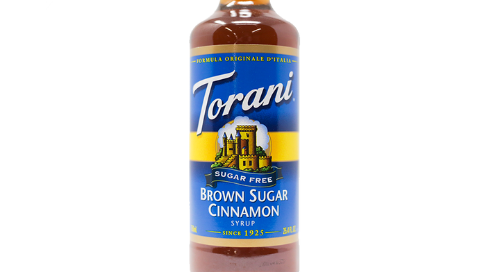 Torani Sugar Free Syrup Brown Sugar Cinnamon 750ml