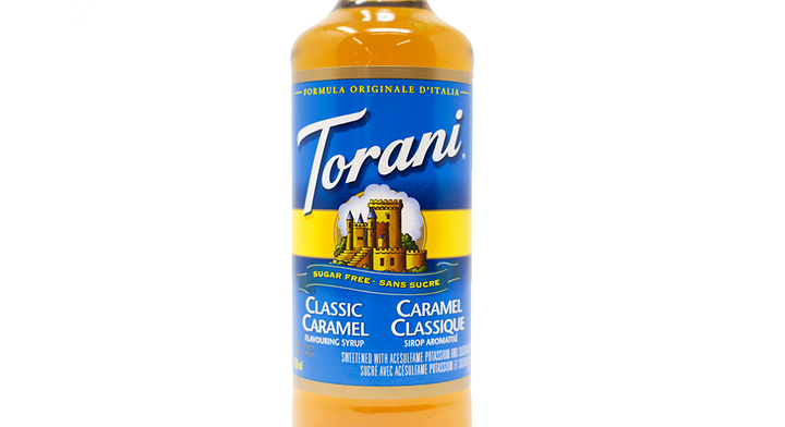Torani Sugar Free Syrup Classic Caramel 750ml