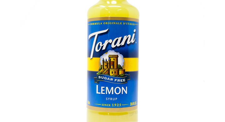 Torani Sugar Free Syrup Lemon 750ml