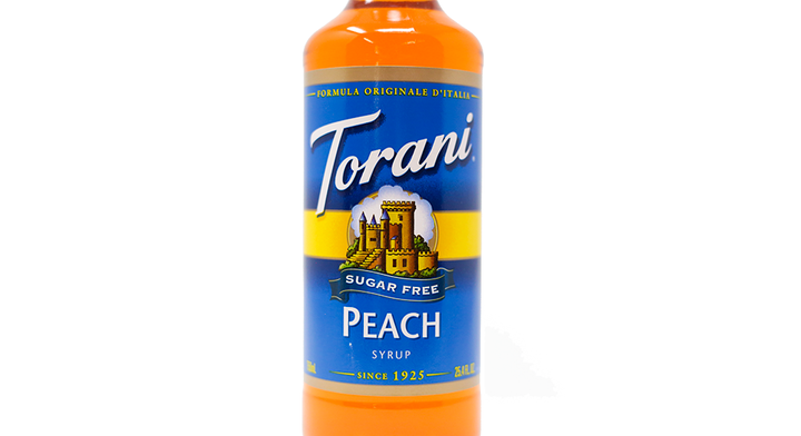 Torani Sugar Free Syrup Peach 750ml
