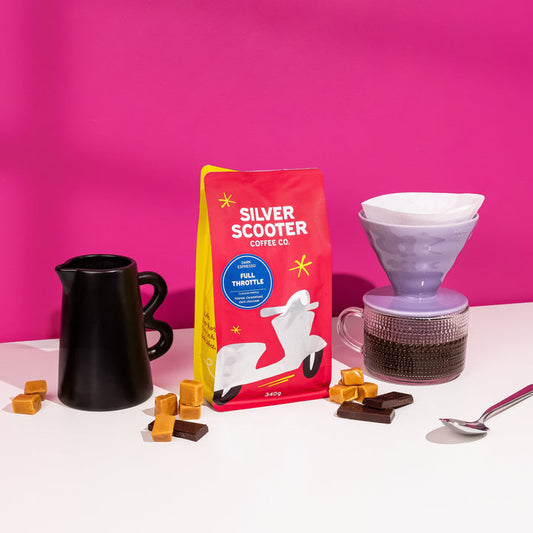 Silver Scooter Coffee WB Full Throttle 12oz