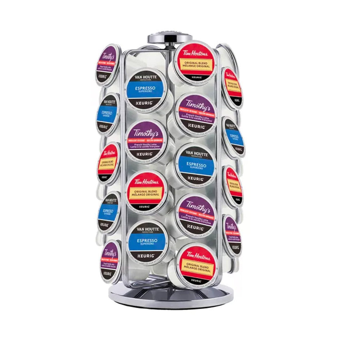Keurig Solutions 36 Count Coffee Pod Carousel, Chrome