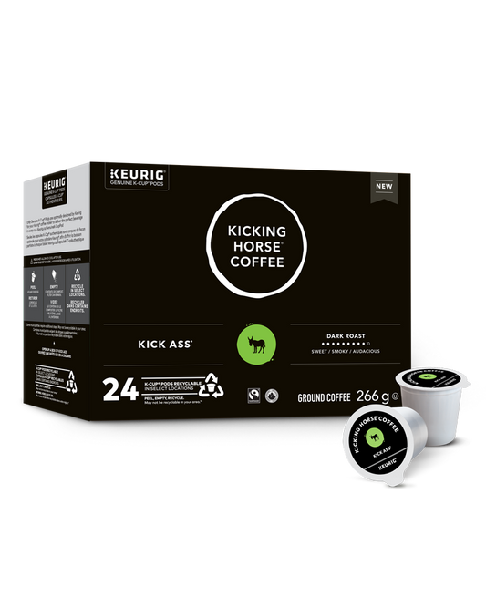 Kicking Horse Kick Ass Dark Roast 24 CT