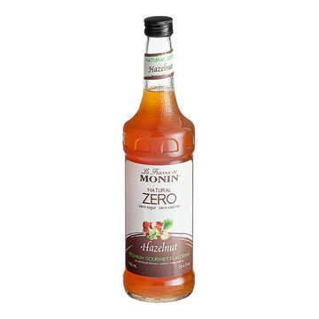 Monin Natural Zero Syrup Hazelnut 750ml