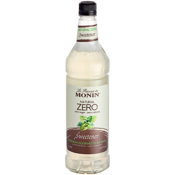 Monin Natural Zero Syrup Sweetener 750ml