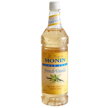 Monin Sugar Free Syrup French Vanilla 1L