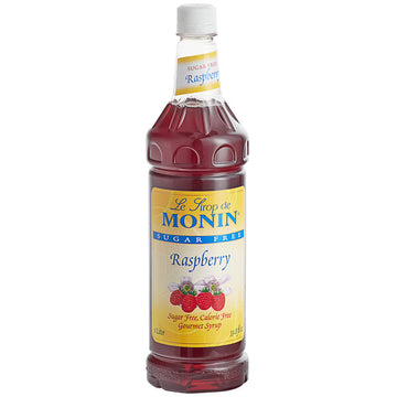Monin Sugar Free Syrup Raspberry 1L