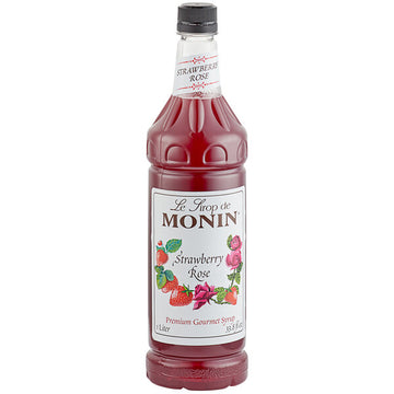 Monin Syrup Strawberry Rose 1L
