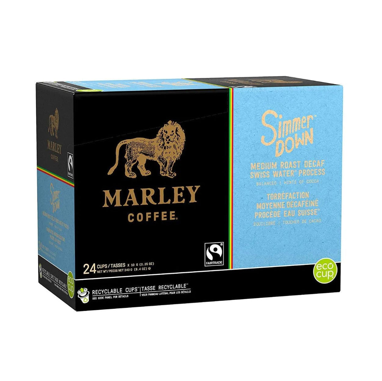 Marley Coffee Simmer Down Decaf 24 CT