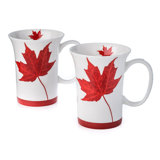 McIntosh 2 Mug Set - Canada Maple Leaf