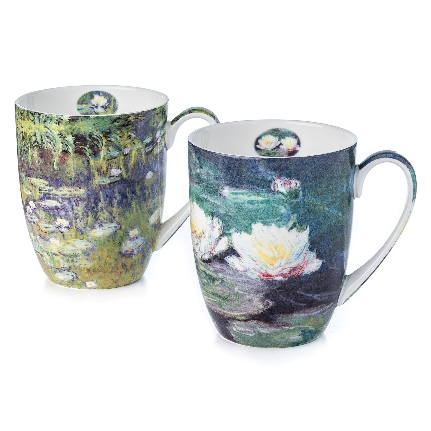 McIntosh 2 Mug Set - Monet - Water Lilies