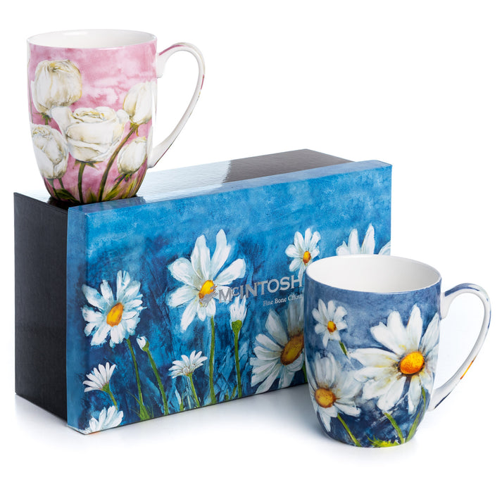 McIntosh 2 Mug Set - Morning Flowers