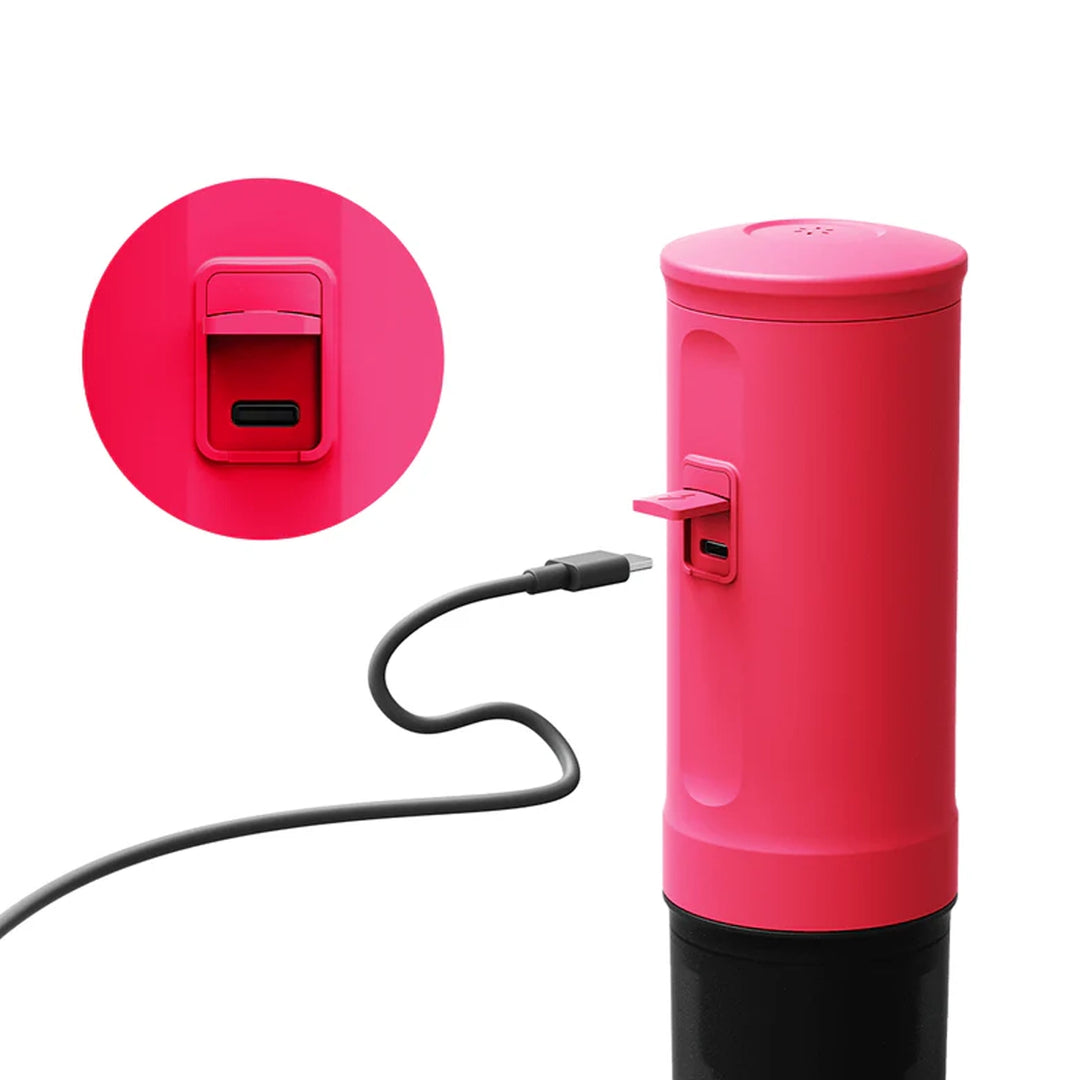 OutIn Nano Portable Electric Espresso Machine, Crimson Red