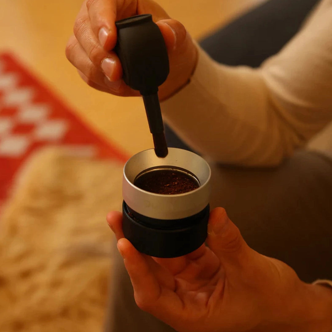 Outin Fino Portable Electric Grinder, Tundra Brown