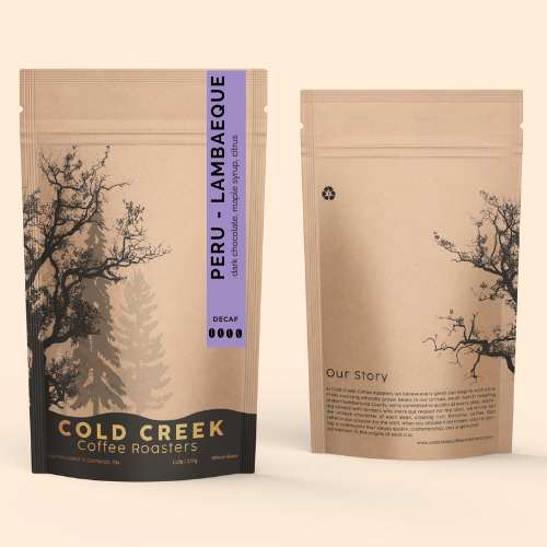 Cold Creek WB Single Origin Peru-Lambayeque Decaf 1LB (454g)