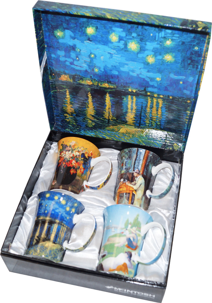 McIntosh 4 Mug Set - Post-Impressionists