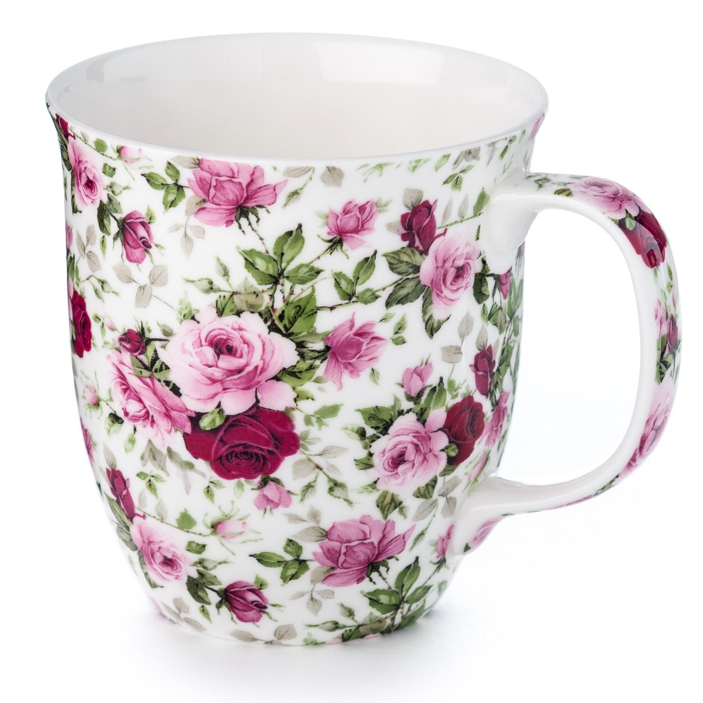 McIntosh Java Mug - Pretty Chintzy - Red & Pink Roses