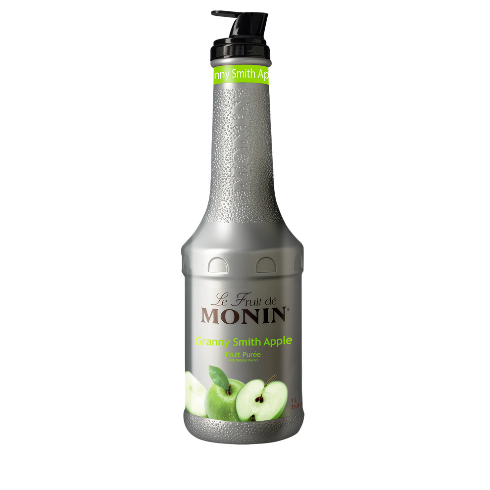 Monin Fruit Purée - Granny Smith Apple 1L