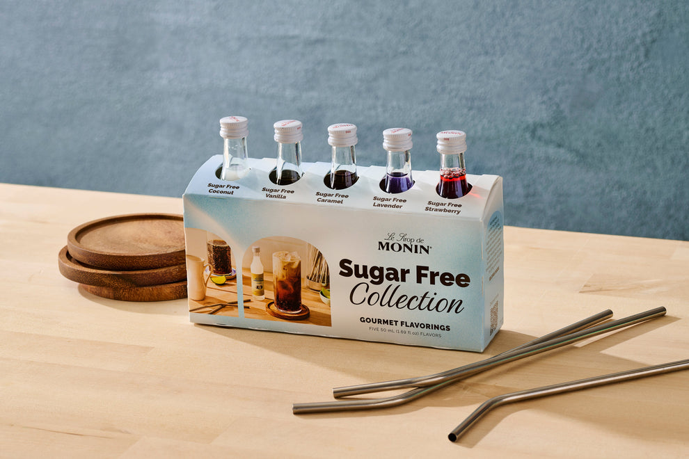 Monin Mini Sample Collection - Sugar Free Syrup Pack 5 X 50ml