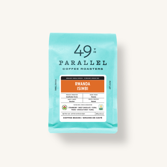 49th Parallel WB Single Origin Rwanda Isimbi Organic 10.6oz (300g)