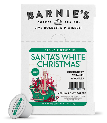 Barnie's Santa's White Christmas Decaf 24 CT