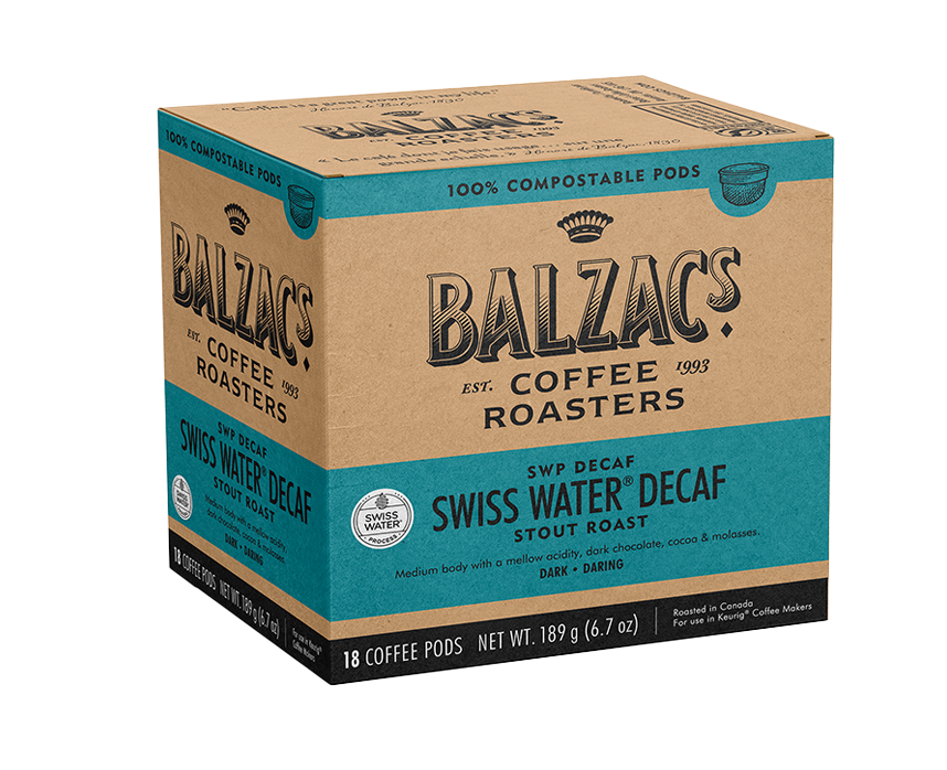 Balzacs Swiss Water Decaf 18 CT