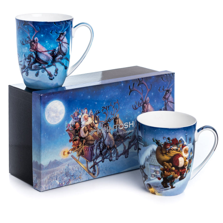 McIntosh 2 Mug Set - Santa Claus