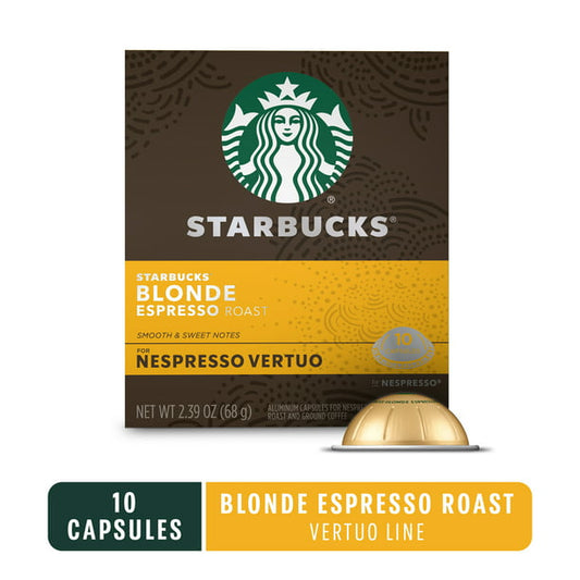 Nespresso Vertuo Starbucks Espresso - Blonde 40ml 10 CT