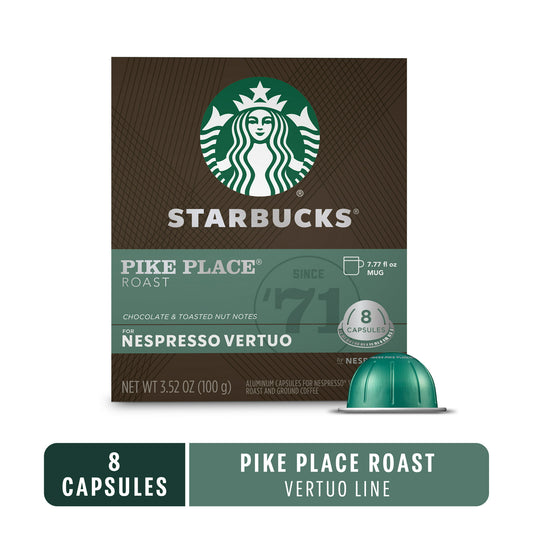Nespresso Vertuo Starbucks Long Coffee - Pike Place 230ml 8 CT