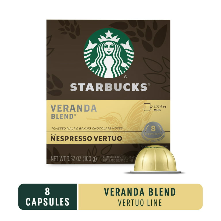 Nespresso Vertuo Starbucks Long Coffee - Veranda 230ml 8 CT
