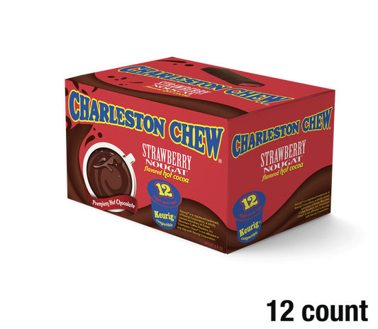 Charleston Chew Strawberry Nougat Hot Chocolate 12 CT