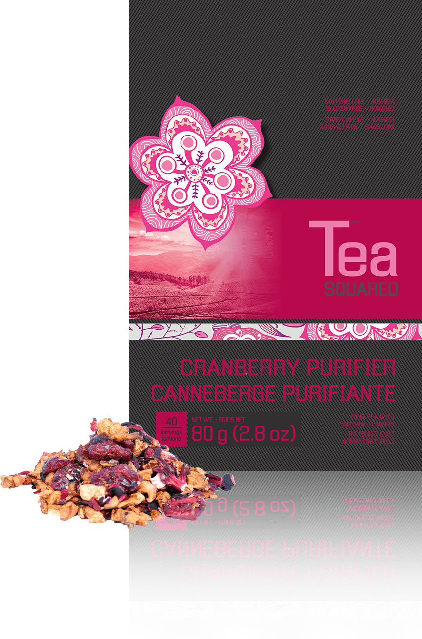 Tea Squared Loose Leaf Tea - Fruity - Cranberry Purifier 80g