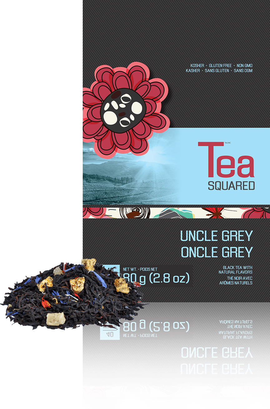 Tea Squared Loose Leaf Tea - Black - Uncle Grey 80g