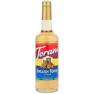 Torani Syrup English Toffee 750ml