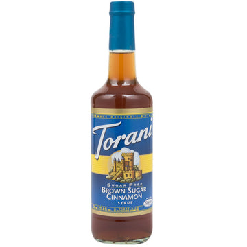 Torani Sugar Free Syrup Brown Sugar Cinnamon 750ml