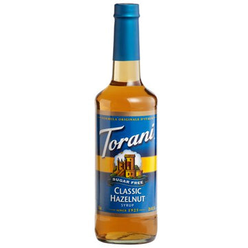 Torani Sugar Free Syrup Hazelnut 750ml