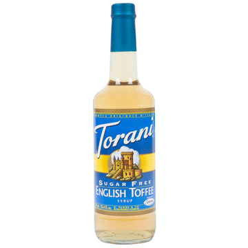Torani Sugar Free Syrup English Toffee 750ml