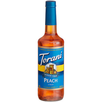 Torani Sugar Free Syrup Peach 750ml