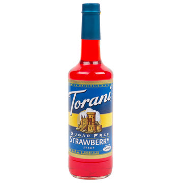 Torani Sugar Free Syrup Strawberry 750ml