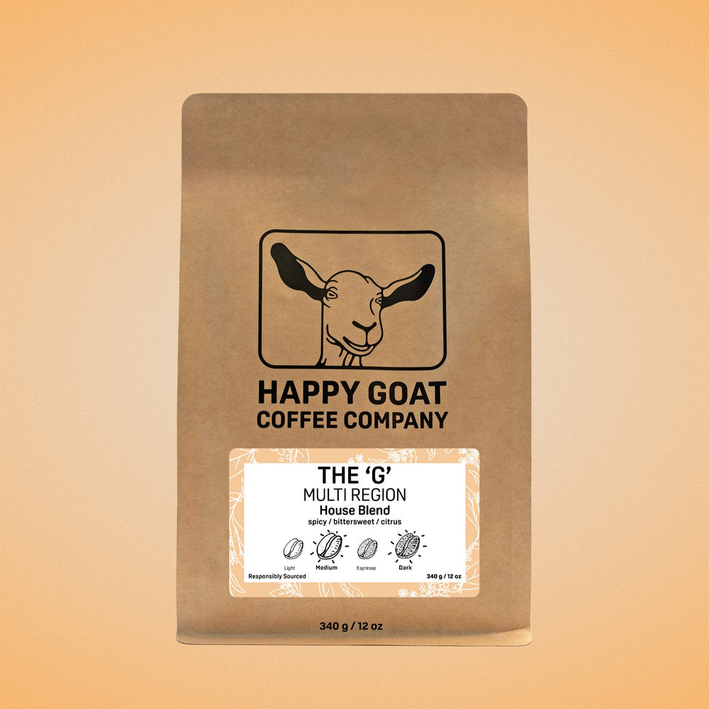 Happy Goat Coffee Company WB The "G" 12oz (340g)